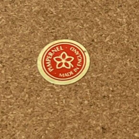 Vintage Pimpernel Floral Round Placemats Cork Back Made in England UK (Set of 4) - Picture 6 of 6